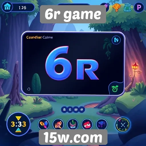 Análise da interface do usuário do 6r game